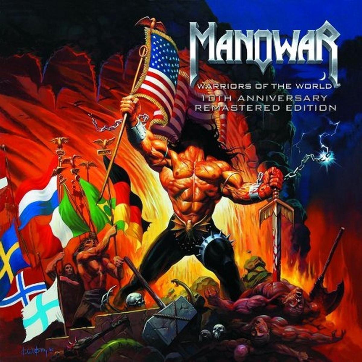 Manowar - Warriors Of The World (CD) (10th Anniversary Edition) (Remastered)