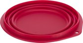 Trixie Reisbak silicone | Rood