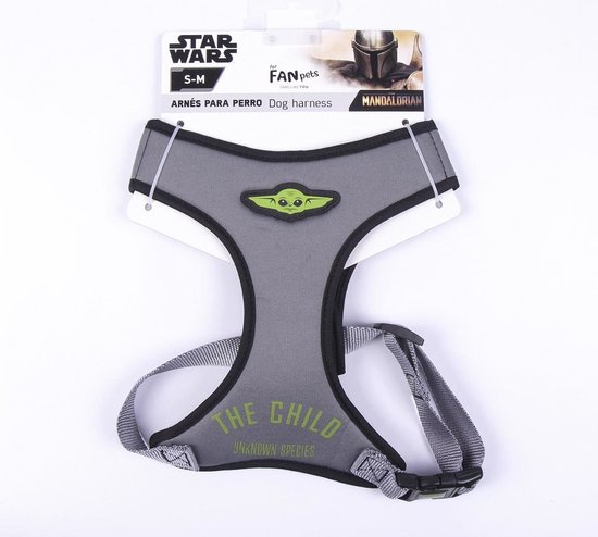 Disney Star Wars The Mandalorian Hondentuigje/Harnas Hondenharnas - XS/S (Lengte 33.5-50cm - Breedte 3.2cm)