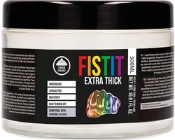 Fist It Glijmiddel Extra Dik 500 ml - Rainbow
