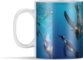 Mok - Pinguïns onder water - 350 ml - Beker