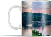 Mok - Zonsopkomst bij een meer in Connecticut - 350 ml - Beker