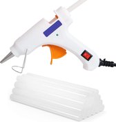 LIJMPISTOOL - ZINAPS Mini hete lijmpistoolset met 50 transparante lijmsticks, snelle verwarming hoge temperatuur Lexibele trigger voor DIY Arts and Crafts-projecten en kleine reparatie (WK 02