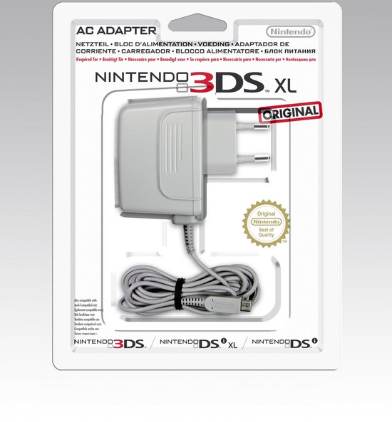 Officiële Nintendo Oplader 3DS + 3DS XL + DSi + DSi XL