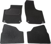 Tapis de sol sur mesure - tissu noir - convient pour Opel Corsa C 2004-2006