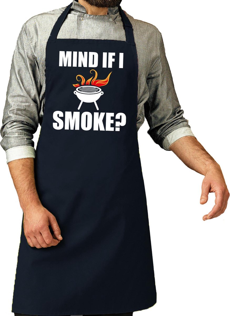 Mind if i smoke barbecueschort heren navy