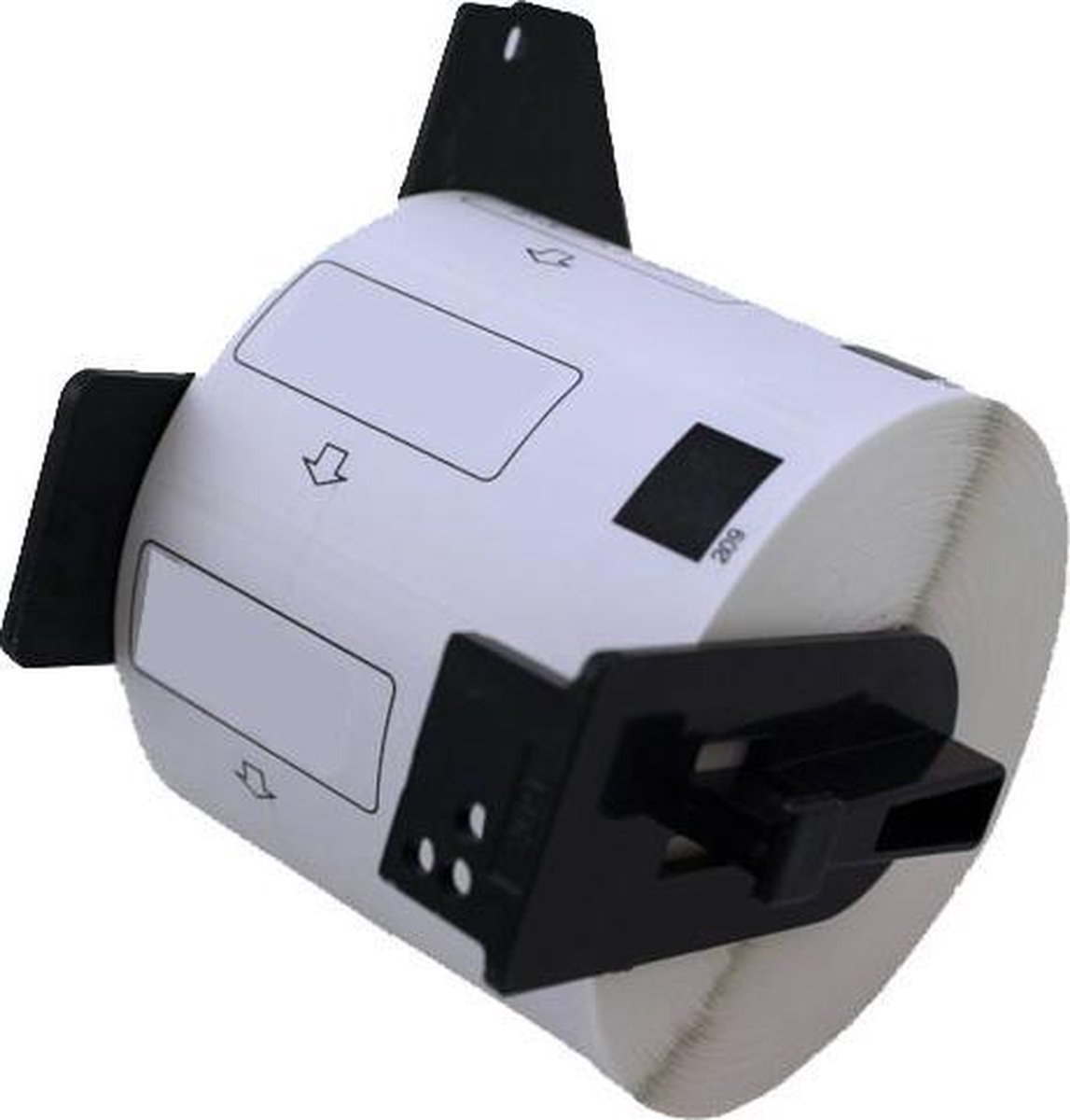 Huismerk etiketten voor Dymo 11354 wit 57mm x 32mm voor Dymo Labelwriter 310 320 330 turbo Labelwriter 400 450 duo turbo twinturbo Labelwriter Wireless van ABC