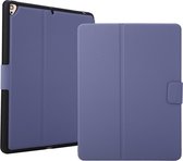 Geschikt Voor iPad 9/8/7 Hoes - 9e/8e/7e Generatie - 10.2 Inch - 2021/2020/2019 - Hoesje - Smart Case Cover - Shockproof - Met Autowake - Met Standaard - Met Pencil Houder - Paars