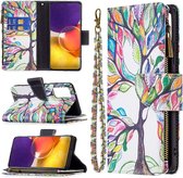 Fonu Wallet hoesje Samsung A82 - Magische Boom