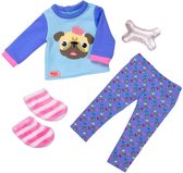 Our Generation Tienerpopkleding Pug-jama Party Polyester