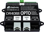 DR4088OPTO 16-kanaals s88N terugmeldmodule met optische ingangen