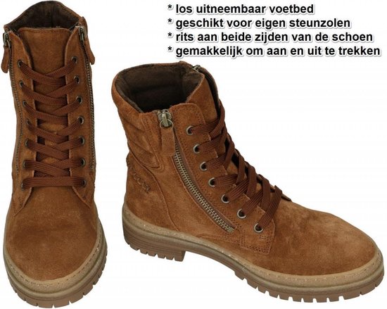 Gabor Dames bruin Veterboots maat 41 bol