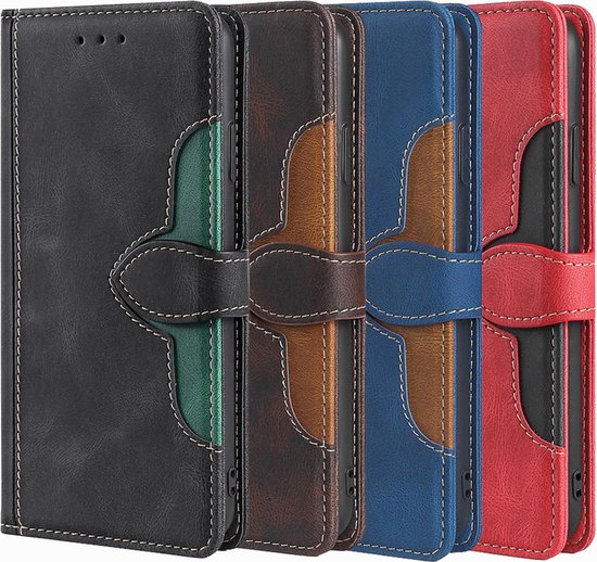 Etui Book Case pour iPhone 11 avec Fermeture Magnétique - TPU - Cuir PU - Porte Carte - Apple iPhone 11 - Blauw