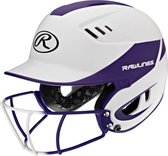 Rawlings R16H2FGS VELO w/Softball Mask Adult Color Purple