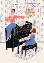 Piano Singers Greeting Card (GCN 222)