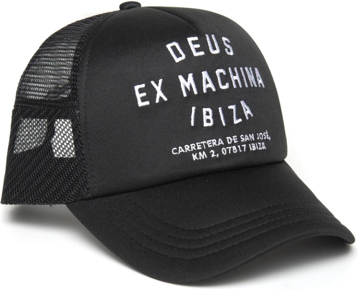DEUS Ibiza Address Trucker cap - Black