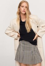 Mango Rok Geruite Minirok 17085129 05 Dames Maat - XXL