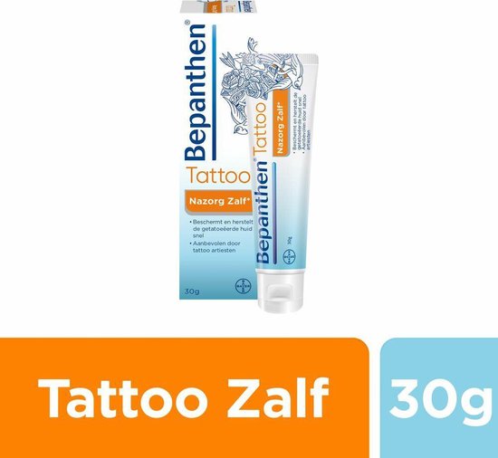 3x Bepanthen Tattoo Nazorg Zalf 30 gr