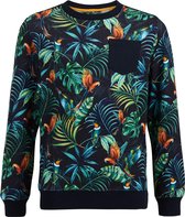 WE Fashion Jongens sweater met jungledessin