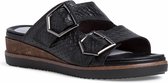 Tamaris PureRelax Dames Sandaaltje 1-1-27238-36 001 zwart wijd Maat: 42 EU