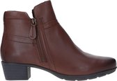 Jana Dames Enkellaars 25307-305 Cognac - Wijdte H - Maat 39