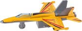 straaljager F-102 10,5 cm geel