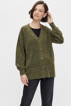 Pieces Vest Pcfanna Ls Knit Cardigan Bc 17115918 Winter Moss Dames Maat - XS