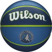 Wilson NBA Team Tribute Timberwolves - basketbal - blauw