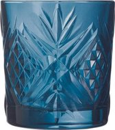 Broadway London Topaz Tumbler set - Waterglazen - Drinkglazen - Luxe Whiskeyglazen -  30cl - 6 stuks