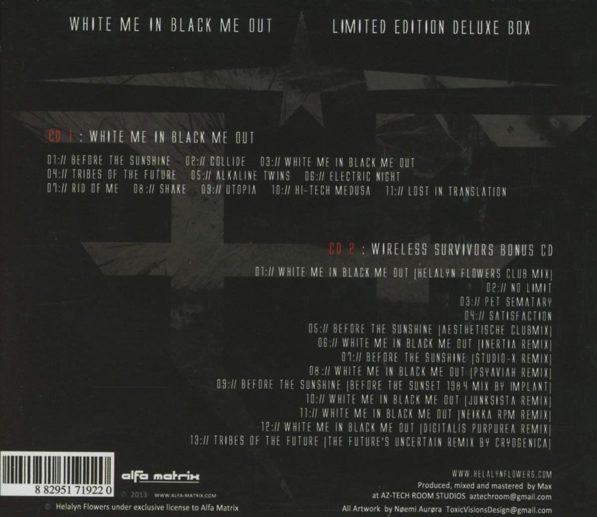 Helalyn Flowers - White Me In Black Me Out (2 CD) (Limited Deluxe Edition)