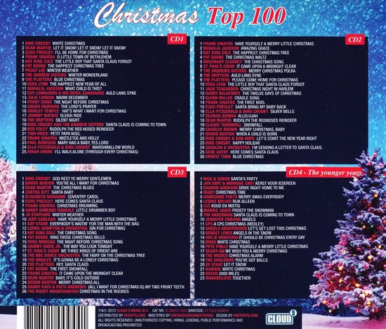 oneerlijk informeel Spelling Various Artists - Christmas Top 100 (3 CD), various artists | CD (album) |  Muziek | bol.com
