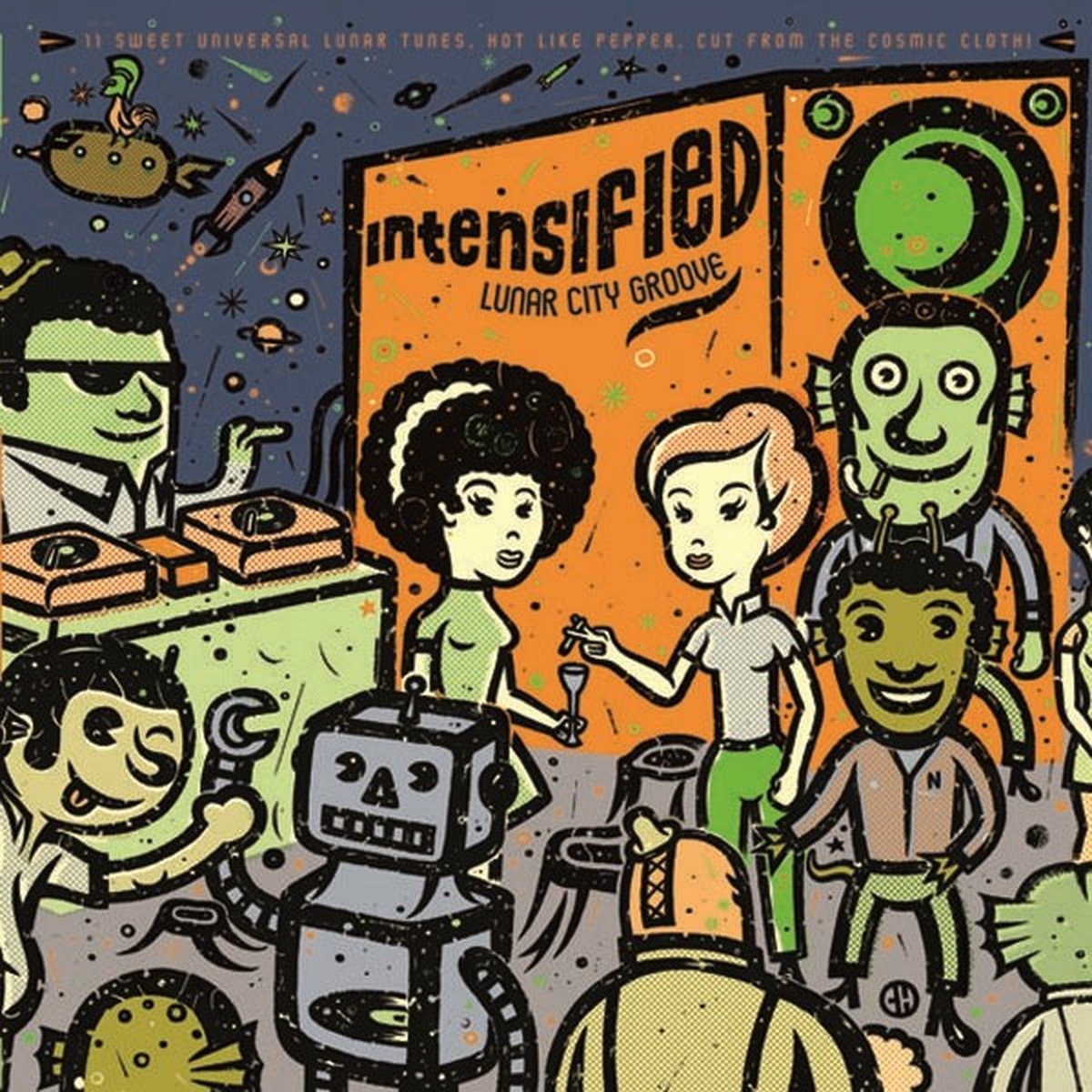 Intensified - Lunar City Groove (CD)