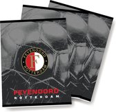 Feyenoord schriften Lijn A5 KLEINE SCHRIFTEN - 3 stuks