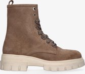 Tango | Neenah 1-c taupe suede boot - bone white sole | Maat: 40