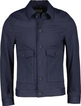 Dstrezzed Overhemd - Slim Fit - Blauw - 3XL Grote Maten