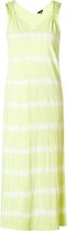 YESTA Laurette Maxi-Dress - Pistachio Green/Whit - maat 1(48)