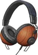 Trust Noma Headset met ingebouwde microfoon Kleur Denim Wood