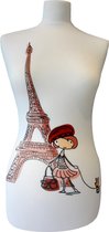 Paspophoes Eifel Girl voor paspop/buste - Universeel - Maat 32 t/m 46
