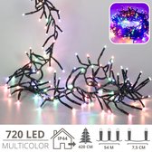 Éclairage de Noël - Éclairage de sapin de Noël de Éclairage de Noël - Éclairage en grappe - Décorations de Noël de Noël - 720 LED - 54 mètres - Multicolore