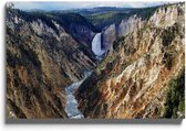 Walljar - Yellowstone National Park - Muurdecoratie - Plexiglas schilderij