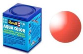 Revell Aqua #731 Red - Clear - Acryl - 18ml Verf potje