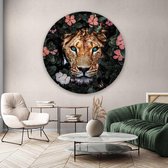 Poster Blue Eyes Leopard - Plexiglas - Meerdere Afmetingen & Prijzen | Wanddecoratie - Interieur - Art - Wonen - Schilderij - Kunst