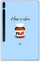 Hippe Hoesje Samsung Galaxy Tab S7 Plus Cover Nut Home met doorzichte zijkanten