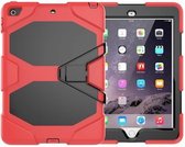 Case2go - Tablet hoes geschikt voor iPad 2021 - 10.2 Inch - Extreme Armor Case - Rood