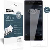 dipos I 2x Pantserfolie helder compatibel met Nokia 5 Beschermfolie 9H screen-protector