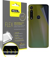 dipos I 3x Beschermfolie 100% compatibel met Motorola Moto G8 Plus Rückseite Folie I 3D Full Cover screen-protector