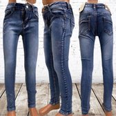 Meisjes jeans met sterren 907 -s&C-98/104-spijkerbroek meisjes