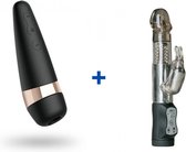 Satisfyer Pro 3 - Clitorisstimulator + Rabbit Vibrator - Tarzan Vibrator