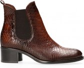 Van Dalen  - Chelsea Laarsje Leer - Womens - Brown - 39
