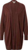 Esprit gebreid vest Donkerbruin-Xs (S)